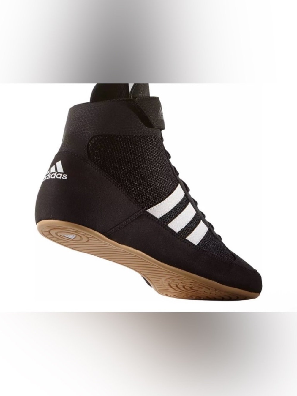 Adidas HVC 2 Black Wrestling Shoes